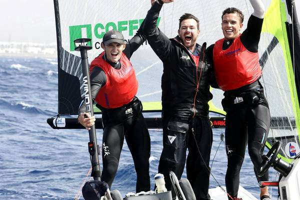 Robert Dickson and Seán Waddilove qualify Irish boat for Olympics