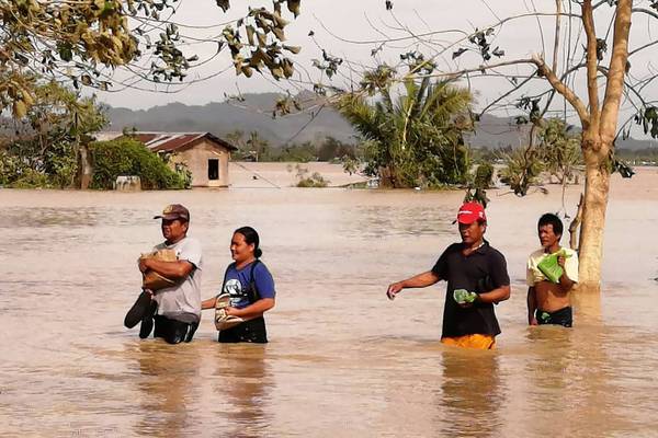 Philippines typhoon: Death toll rises to at least 20