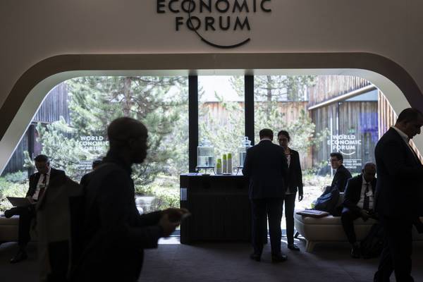 Less showbiz, more down to business at World Economic Forum
