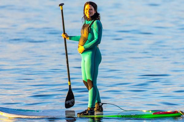 Pregnant surfing: ‘I also only did small, friendly waves’