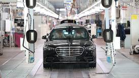 Mercedes sees order book supporting sales in slowing economy