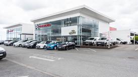 Showrooms at Airside Motor Park in Swords for sale