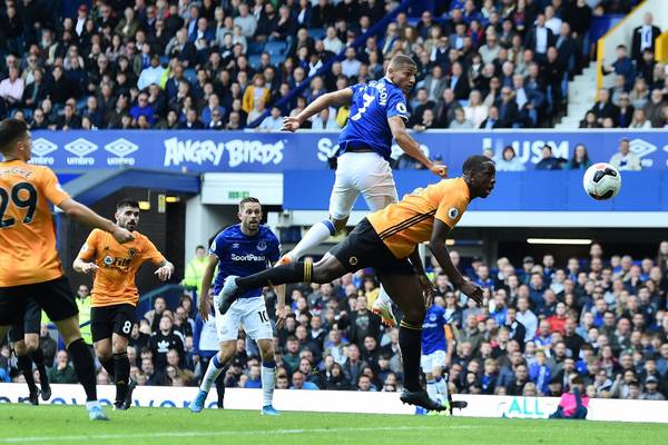 Richarlison leaps the highest to see Everton past Wolves