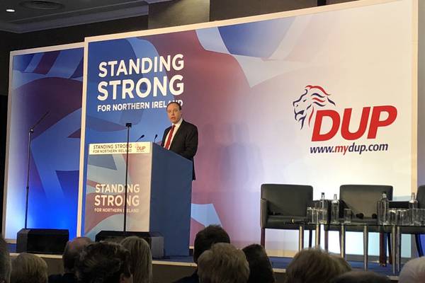 DUP deputy leader Nigel Dodds calls on May to ‘bin the backstop’