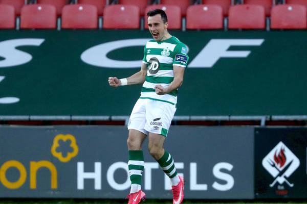 Shamrock Rovers end Sligo’s run to move closer to the double