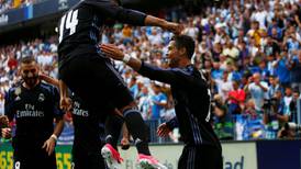 Cristiano Ronaldo starts the party as Real Madrid secure title