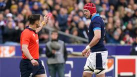 Scotland lock Grant Gilchrist suspended for rest of Six Nations after red card