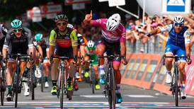 Sam Bennett lands his third podium spot in  Giro d’Italia
