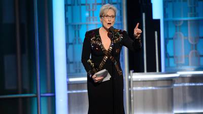 Meryl Streep attacks Donald Trump in  Golden Globes speech