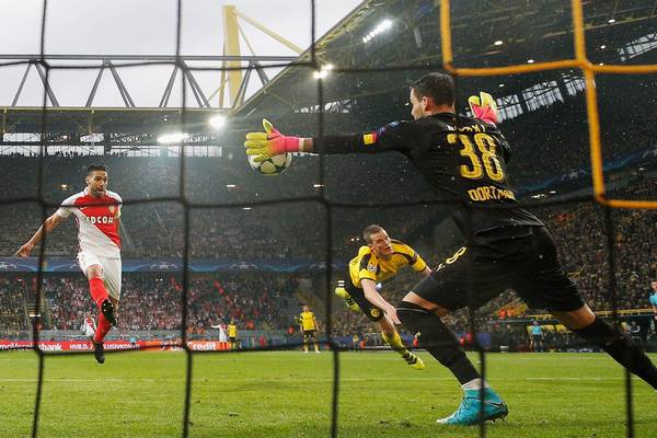 Kylian Mbappe gives Monaco advantage against Borussia Dortmund