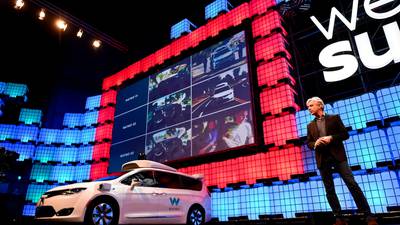 Web Summit: Google tests self-driving cars on public roads