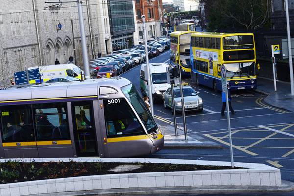 College Green may become a no-go area for all non-Luas transport