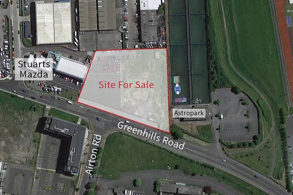 Tallaght land bank of 2.2 acres for sale