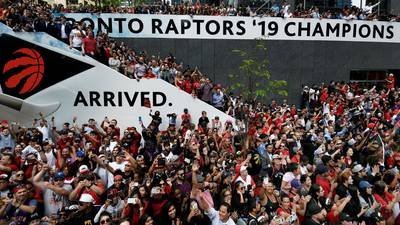 Four injured in shooting at Toronto Raptors’ rally