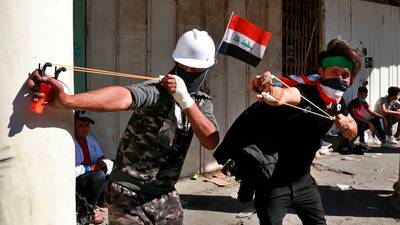 Protester killed as fresh clashes erupt in Iraq despite cleric’s plea