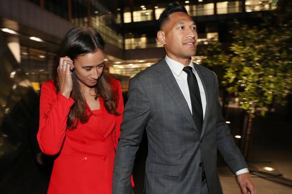 Israel Folau and Rugby Australia agree confidential settlement