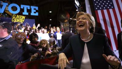 Trump and Clinton barnstorm swing states as attacks intensify