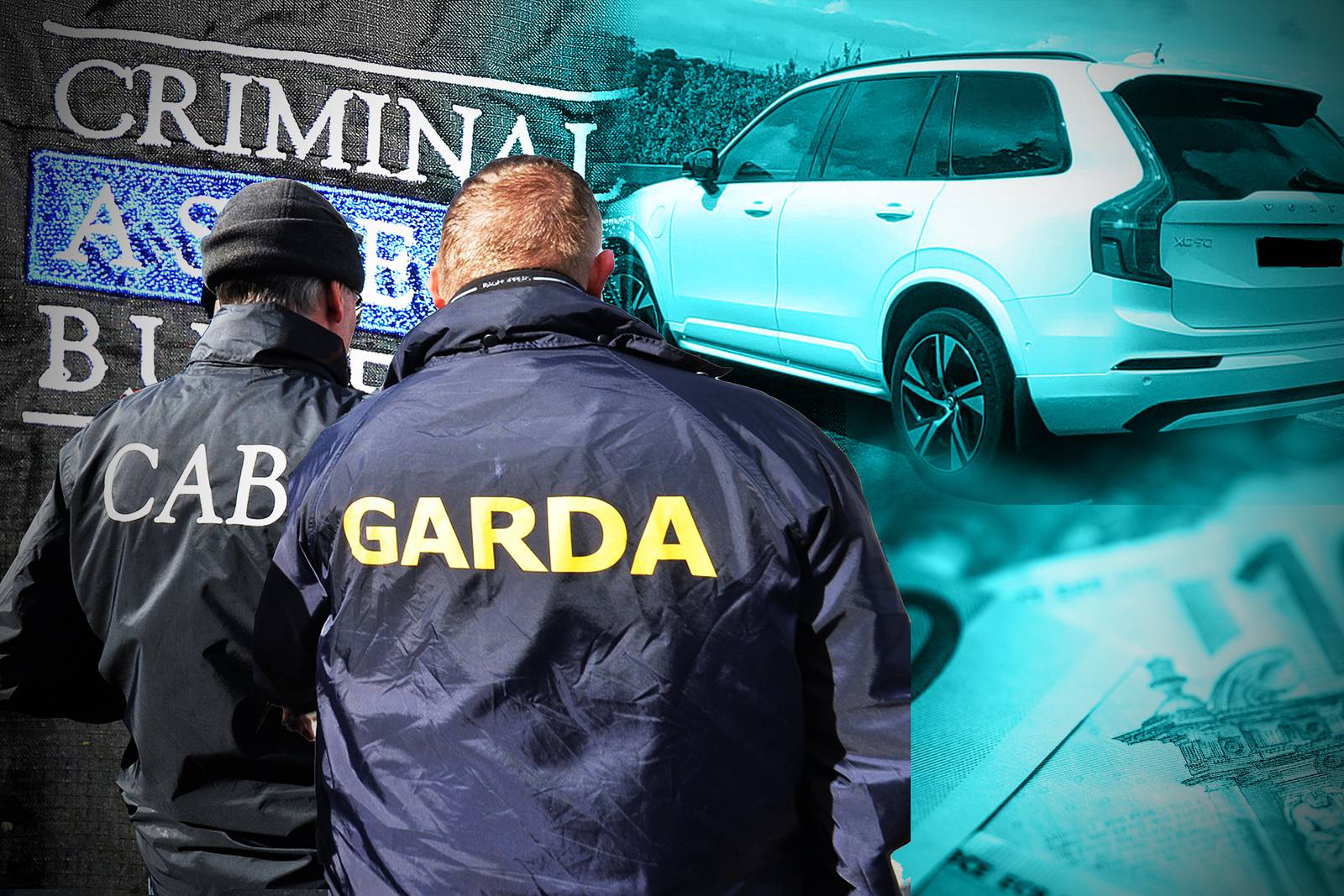 The Criminal Assets Bureau (Cab) carried out 23 searches in Donegal and Dublin.