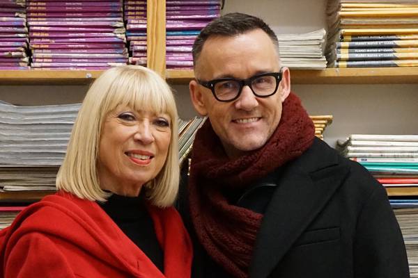 Anne Doyle reveals her dry humour, bird statues and celebrity-kissing history