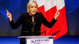 French shares climb as Marine Le Pen loses ground