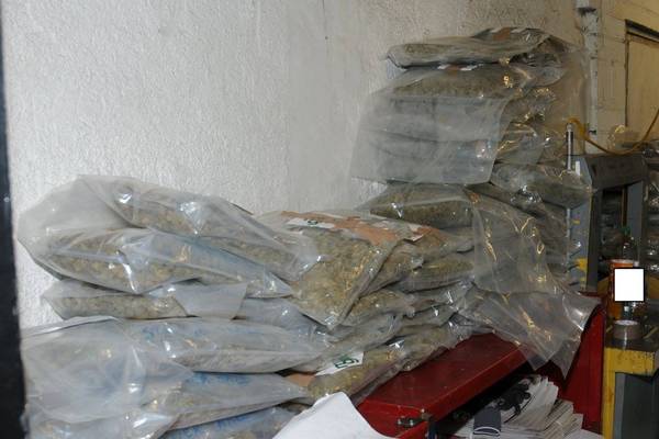 Three men arrested after drugs worth €4m seized in Dublin