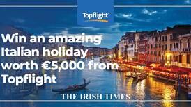 Win an amazing Crafted for You Italian holiday worth €5,000 from Topflight  