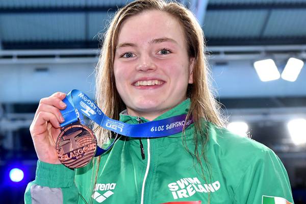 Mona McSharry storms home to take European bronze in Glasgow