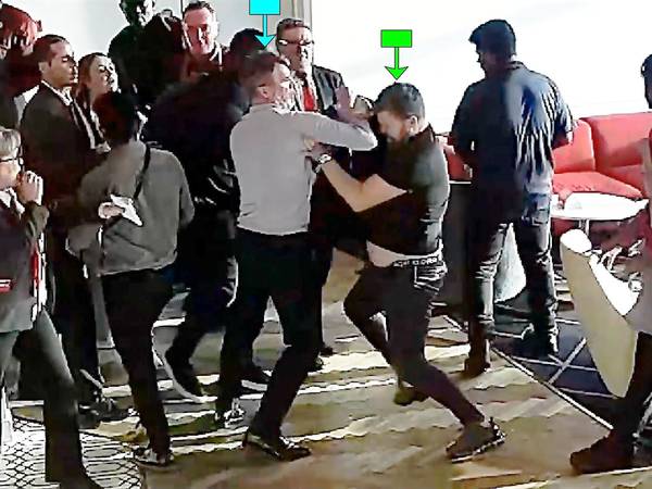 Footage of Roy Keane altercation following alleged assault released