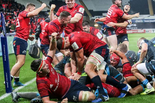 Bonus-point endgame enough to make Munster’s day