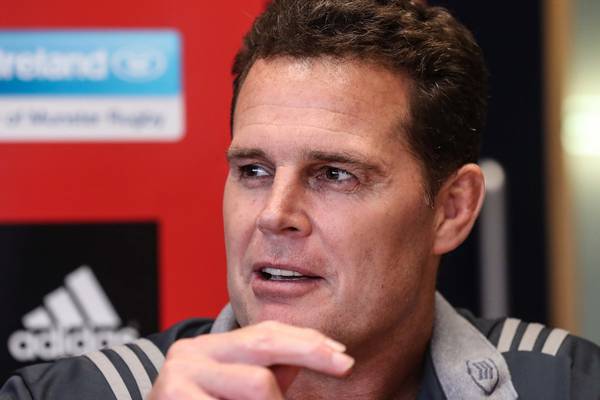 Erasmus insists it’s steady as she goes with Munster