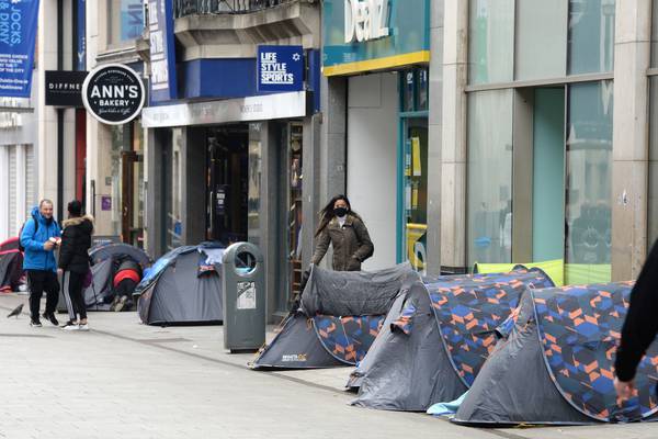 ‘Well-intended groups’ encouraging homeless to live in tents, says Dublin CEO