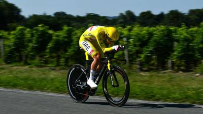 Tadej Pogacar on verge of retaining Tour de France