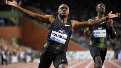World’s fastest man Christian Coleman facing two-year ban