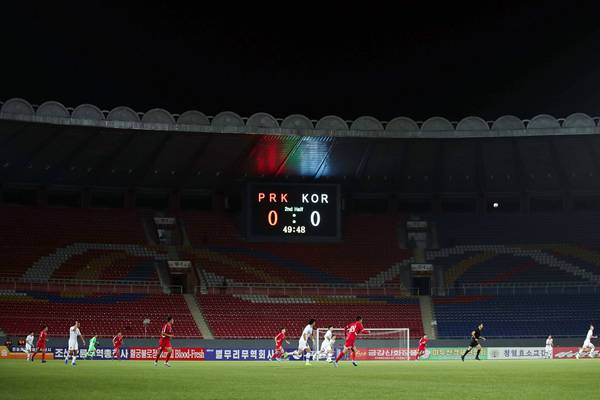 No fans, no TV and no goals - Korean World Cup qualifier ends in stalemate