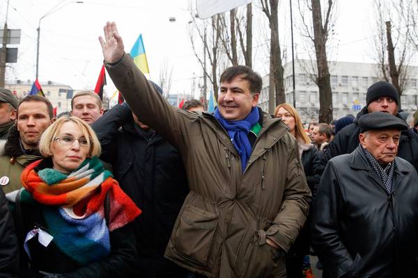 Saakashvili under fire as Ukrainians pursue change