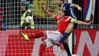 Russia run riot in the second half as Scotland’s miserable run continues