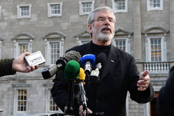 Kidnapped man given false beard to look like Gerry Adams, court hears