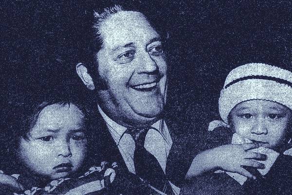 When Brian Lenihan played Santa Claus for Ireland’s refugees