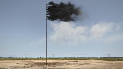 John Gerrard on sculpting smoke, false flags and how it all comes down to petroleum