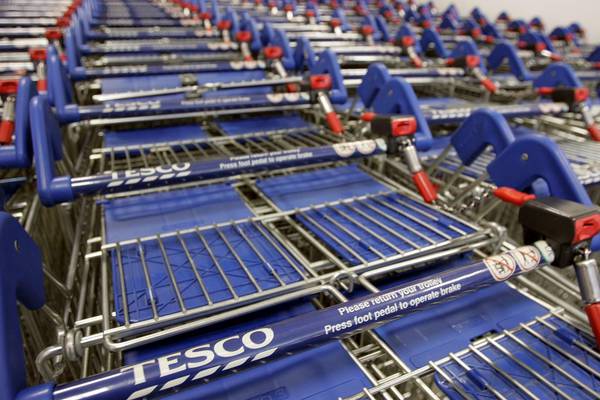Tesco reports strongest quarterly sales in seven years