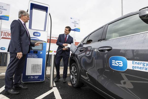 ESB opens eight-bay electric vehicle charging hub in Kildare
