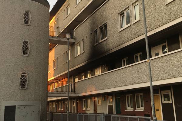 Fire which left mother and three children in hospital treated as suspicious
