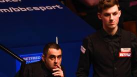 Ronnie O’Sullivan beaten by amateur James Cahill at the Crucible