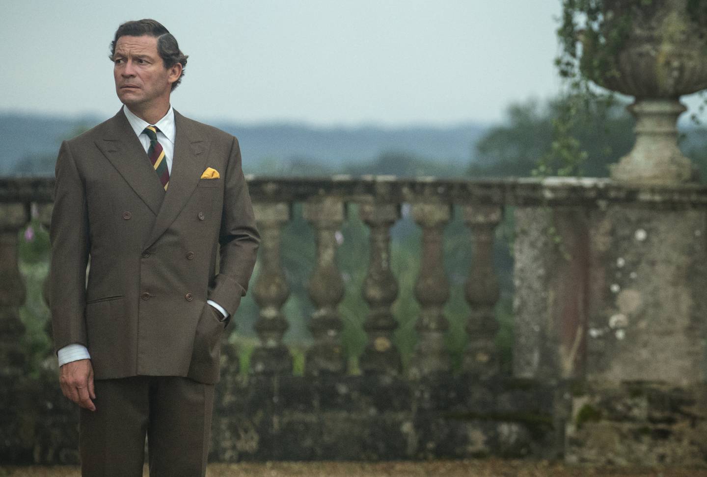 Dominic West as Prince Charles in season five of The Crown on Netflix. Photograph: Netflix/Keith Bernstein
