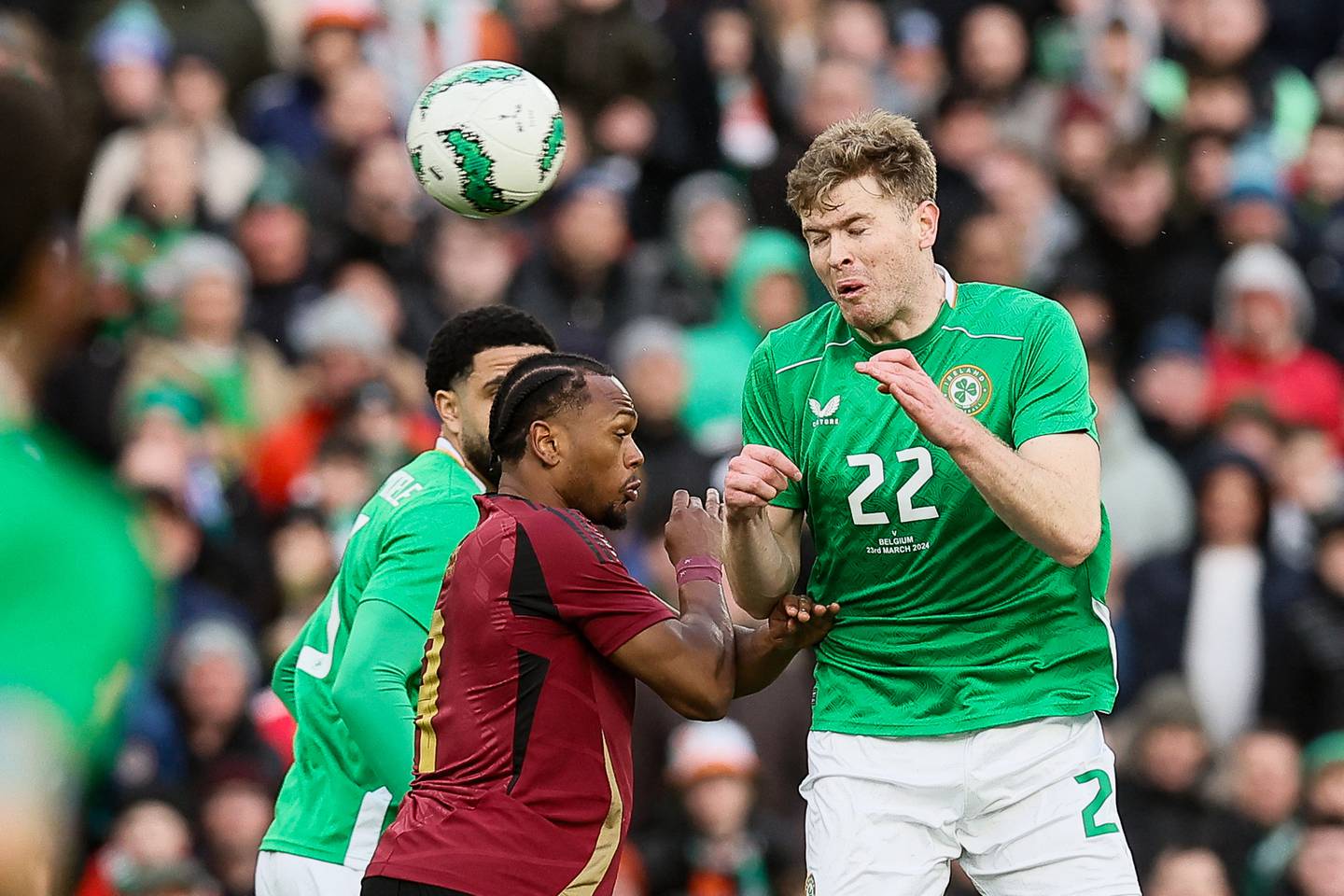 Ireland vs Belgium - Figure 1
