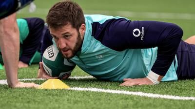 Ireland v South Africa: Stuart McCloskey promoted from bench as Robbie Henshaw ruled out 