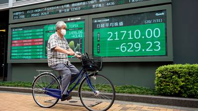 Asian markets calm as Sino-US tensions flare up