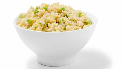 Delicious chicken fried rice - a healthy version of Chinese takeaway