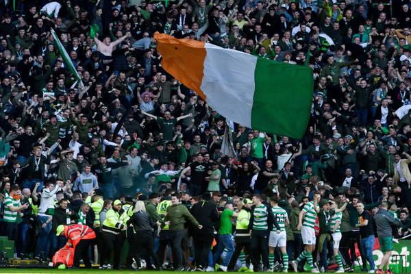 James Forrest strikes late as Celtic sink 10-man Rangers