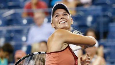 Caroline Wozniacki showing that hell hath no fury like a top tennis player scorned